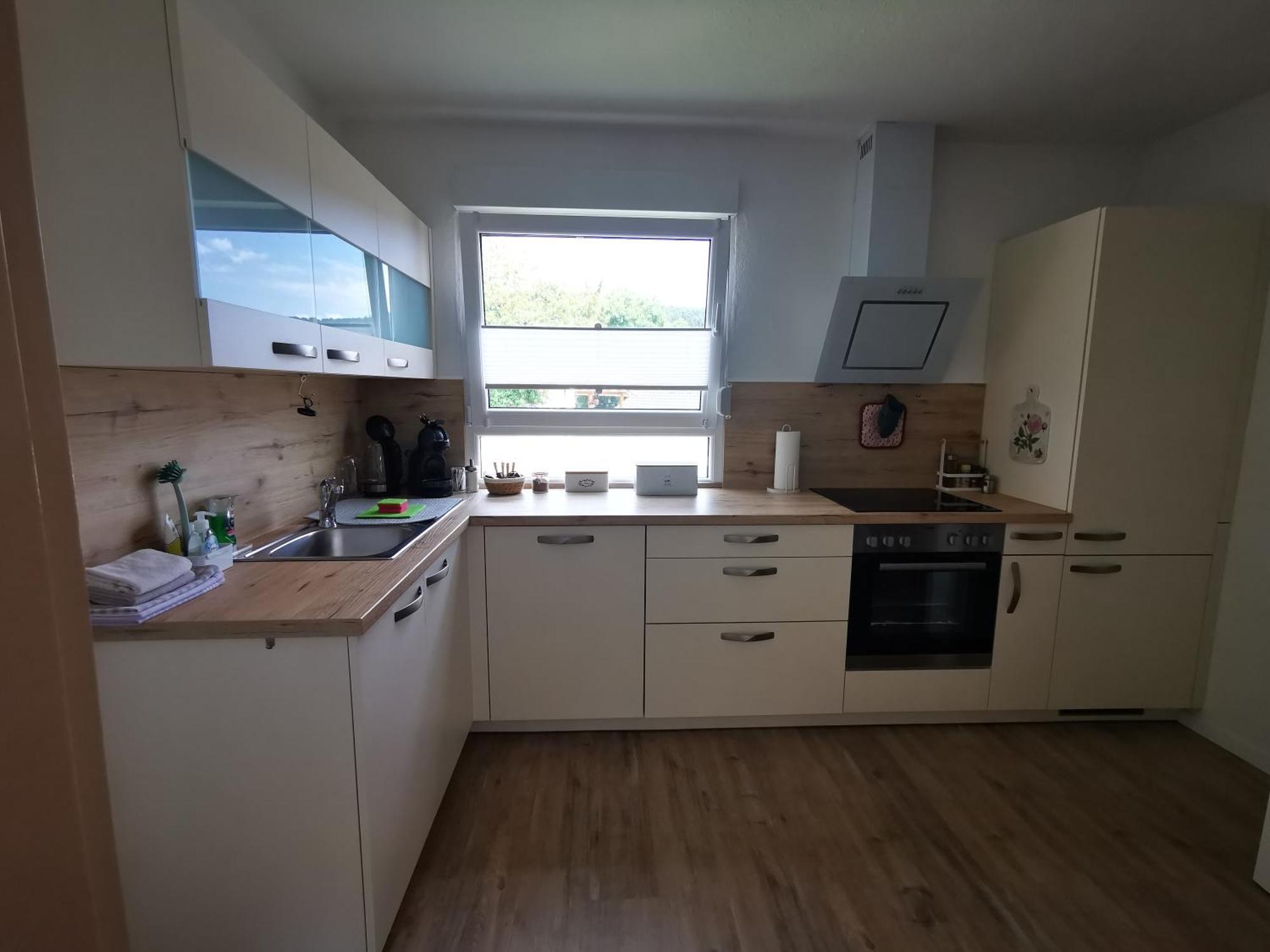 Ferienwohnung Blick Rappenstein Hausen am Tann Exteriör bild